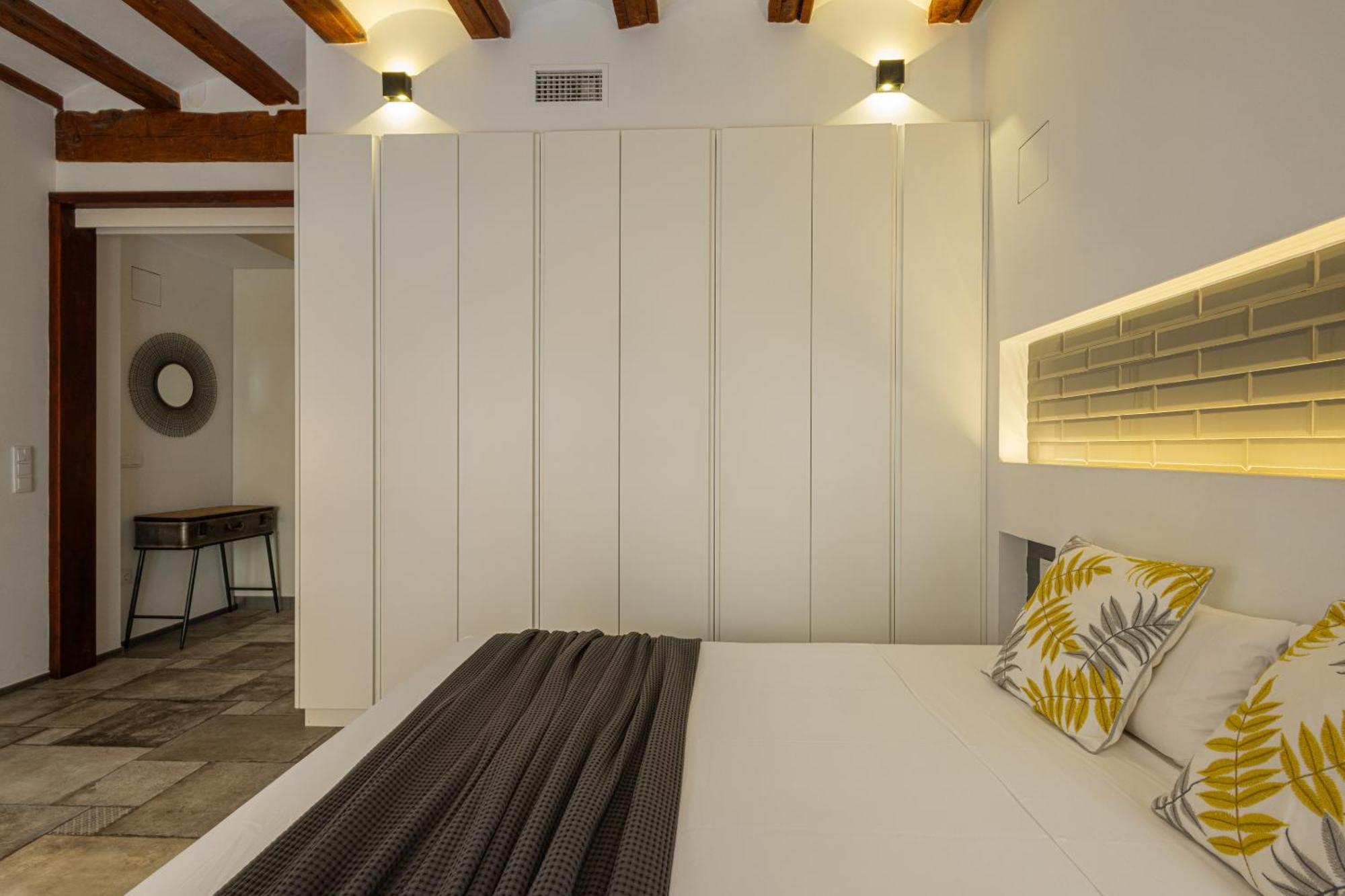Ferienwohnung Florit Flats - Center Modern 1Br 2Bth Terrace Wi-Fi Ac Valencia Exterior foto