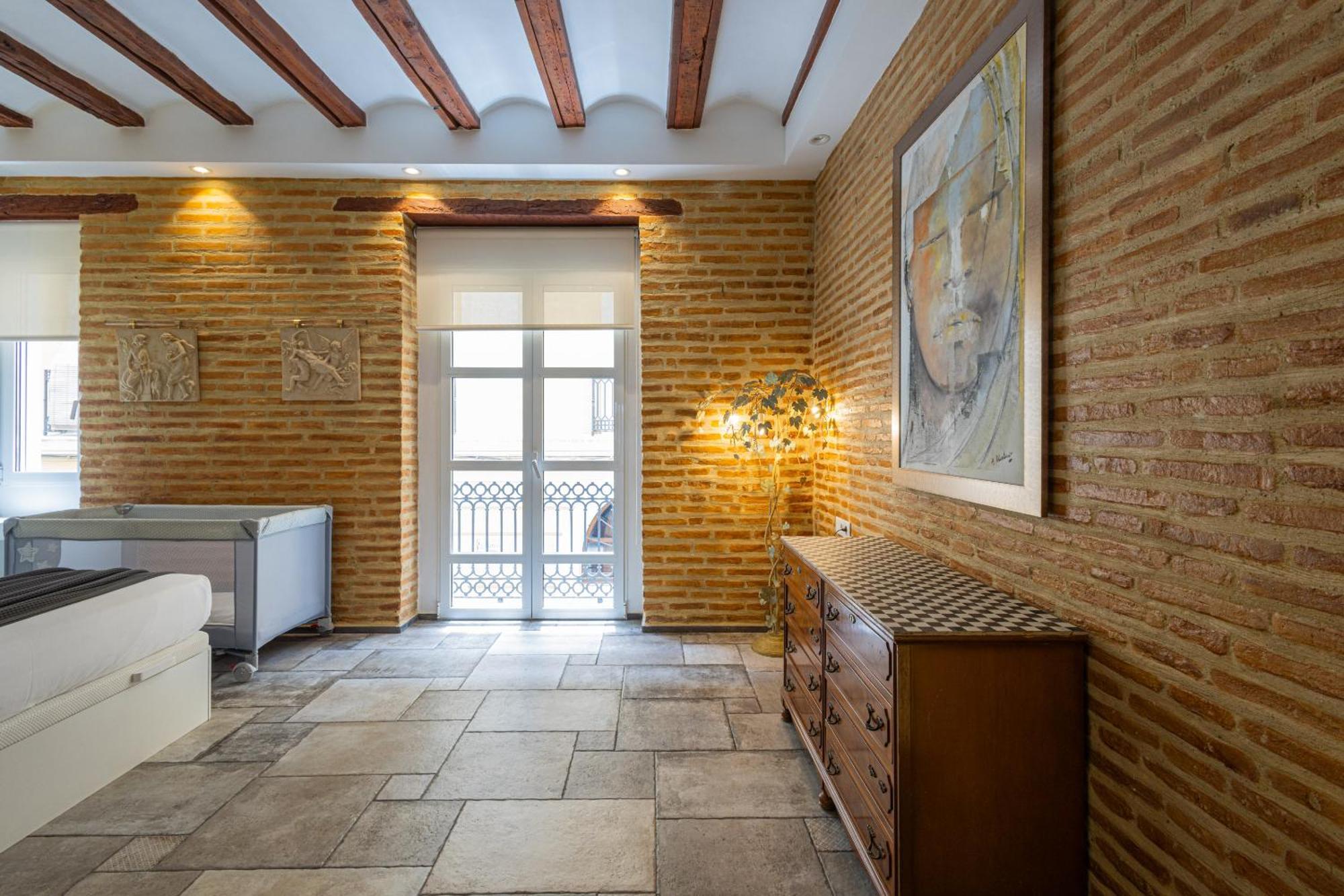 Ferienwohnung Florit Flats - Center Modern 1Br 2Bth Terrace Wi-Fi Ac Valencia Exterior foto