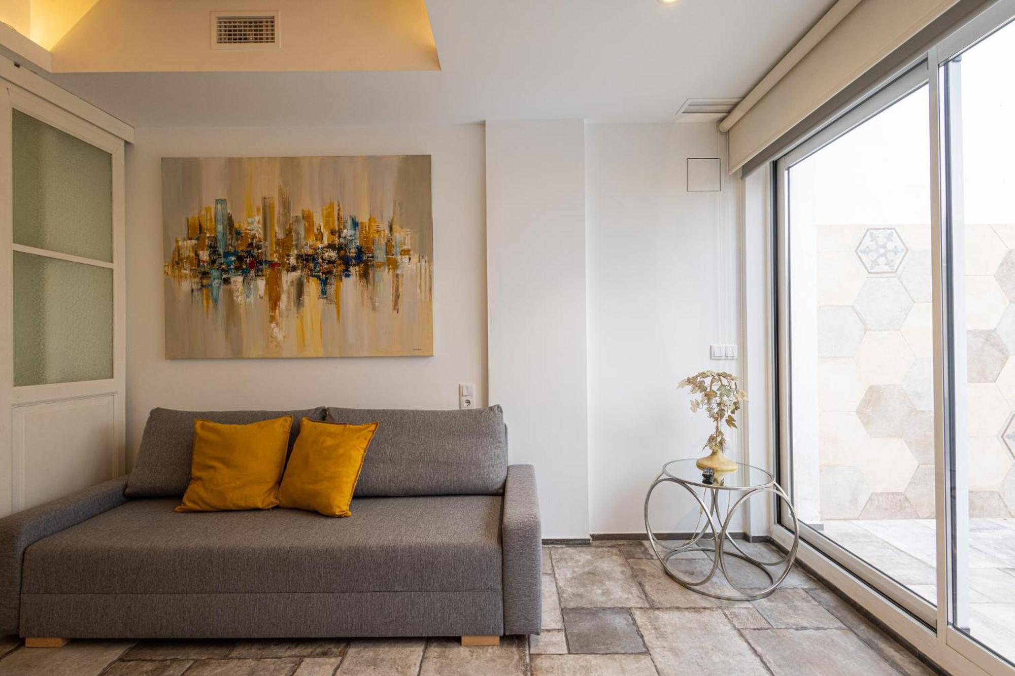 Ferienwohnung Florit Flats - Center Modern 1Br 2Bth Terrace Wi-Fi Ac Valencia Exterior foto
