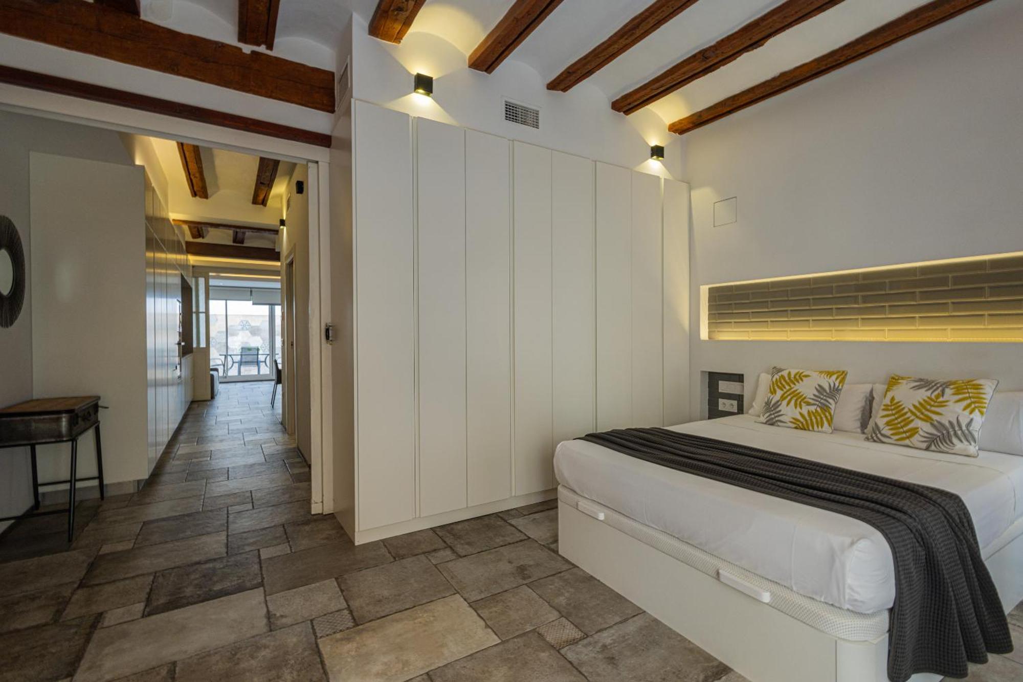 Ferienwohnung Florit Flats - Center Modern 1Br 2Bth Terrace Wi-Fi Ac Valencia Exterior foto